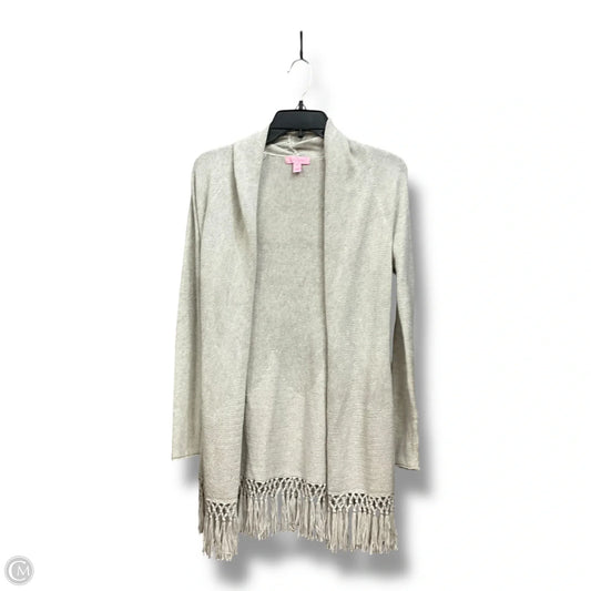 Cardigan Designer By Lilly Pulitzer In Grey, Size: Xs