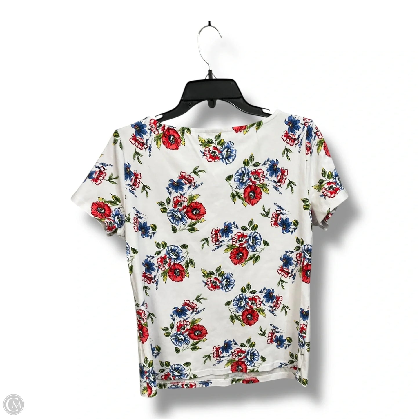 Top Sleeveless By Rafaella In Floral Print, Size: L