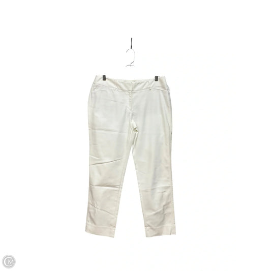 Pants Dress By White House Black Market In White, Size: 6