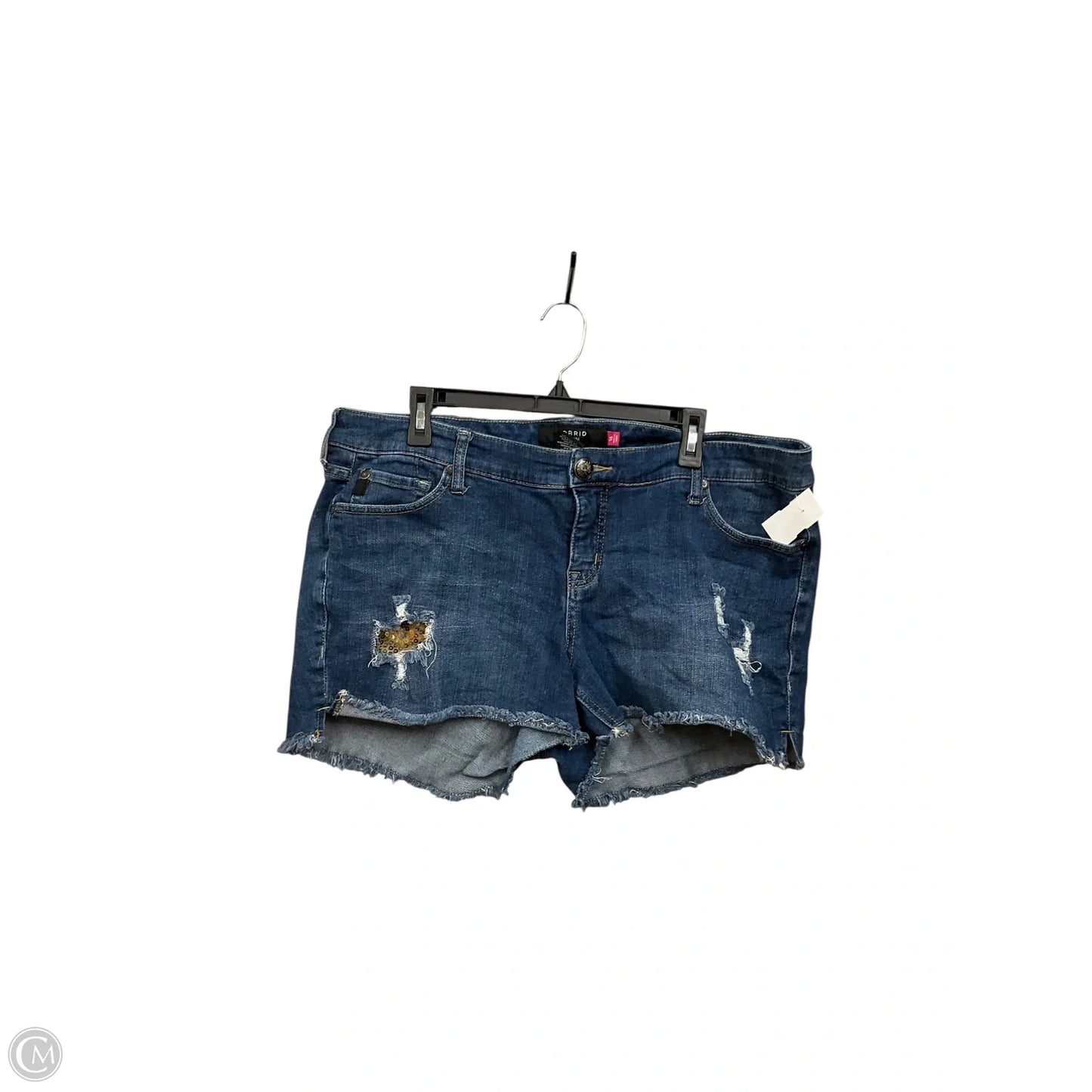 Shorts By Torrid In Blue Denim, Size: 16