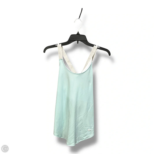 Athletic Tank Top By Nike Apparel In Aqua, Size: Xs