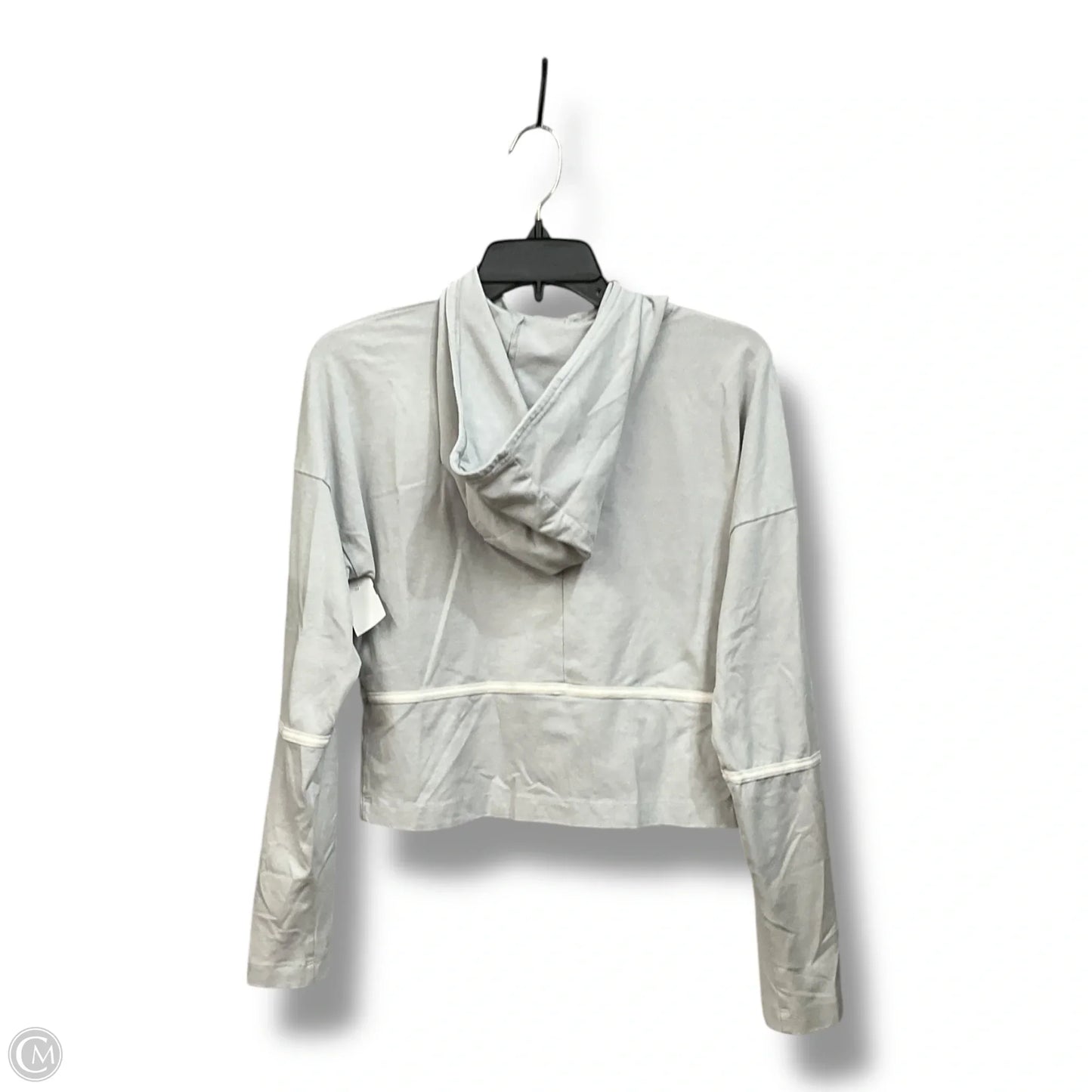 Athletic Jacket By Under Armour In Grey, Size: S