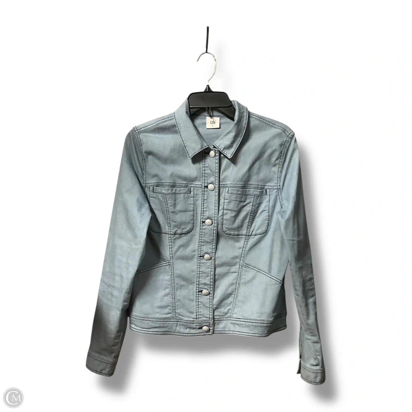 Jacket Other By Cabi In Striped Pattern, Size: M