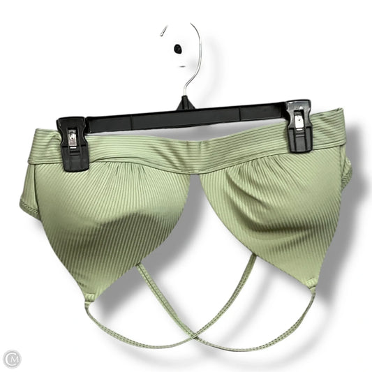 Swimsuit Top By H&m In Green, Size: L