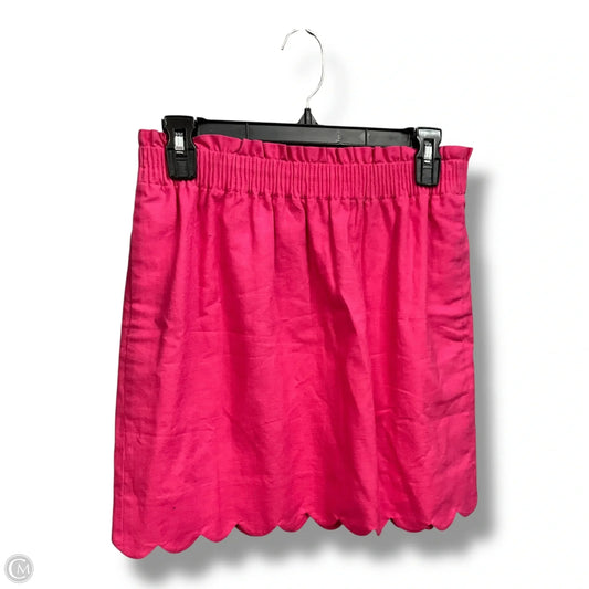 Skirt Mini & Short By J. Crew In Pink, Size: S
