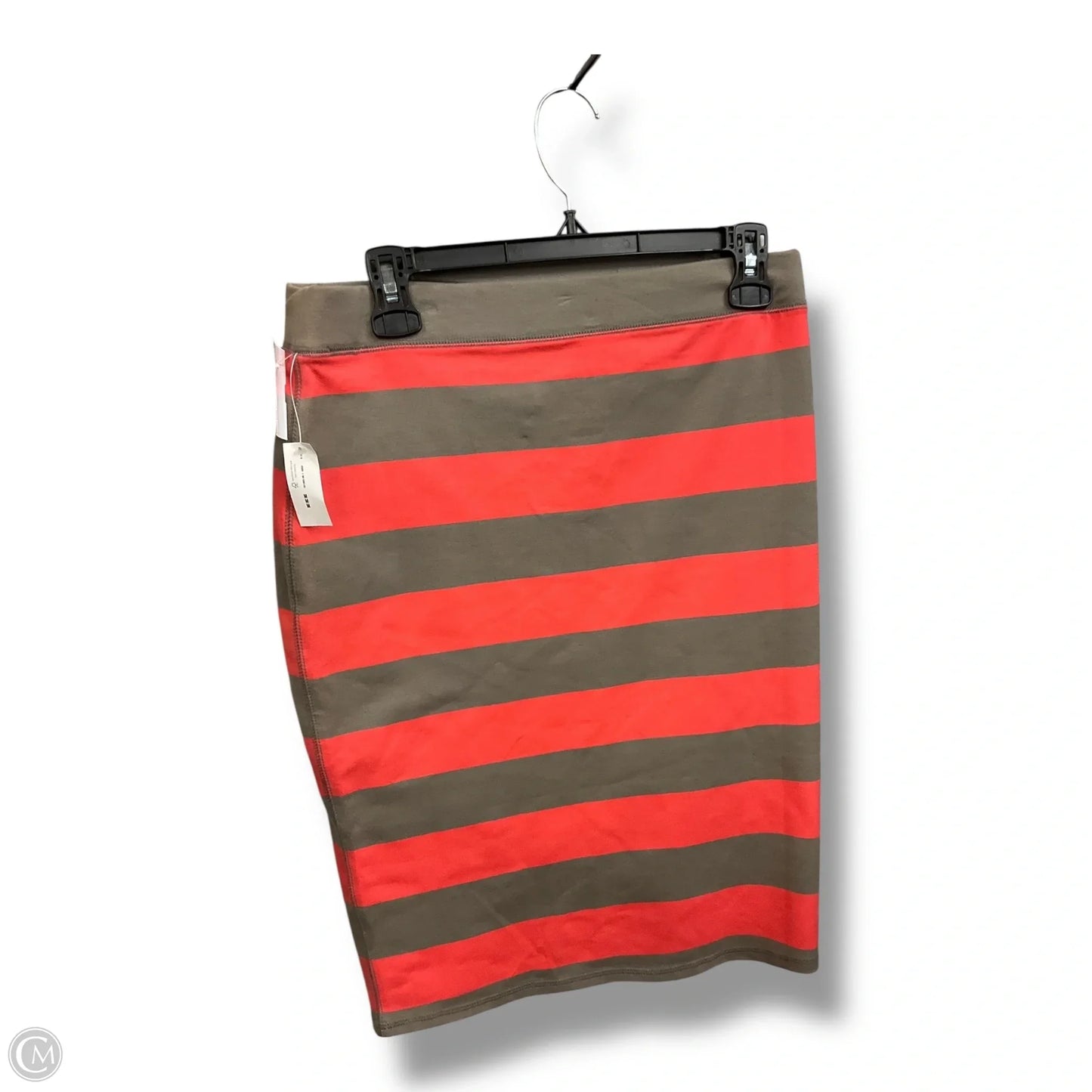 Skirt Mini & Short By Old Navy In Striped Pattern, Size: M