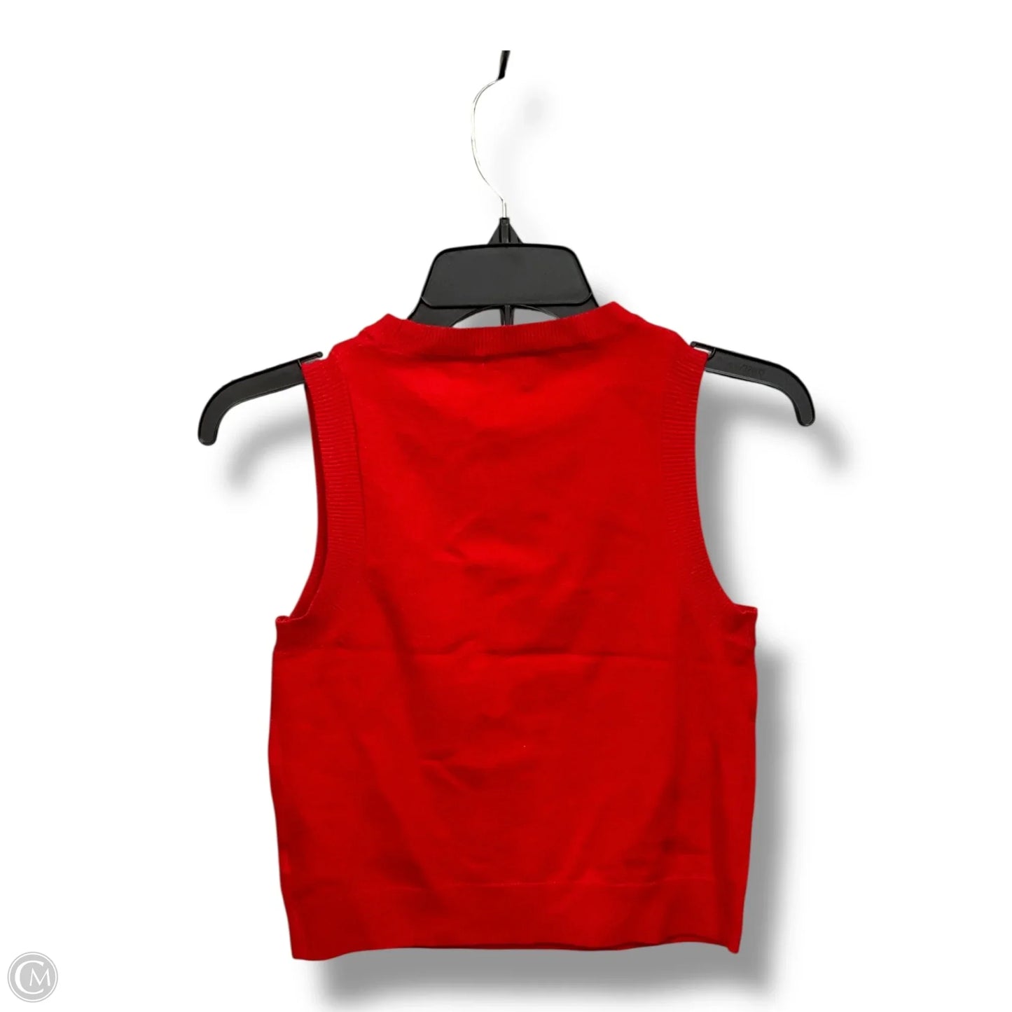 Top Sleeveless By A New Day In Red, Size: S