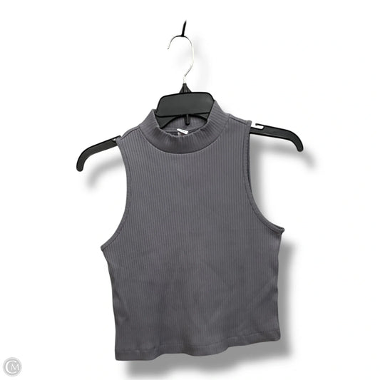 Top Sleeveless By Old Navy In Grey, Size: S