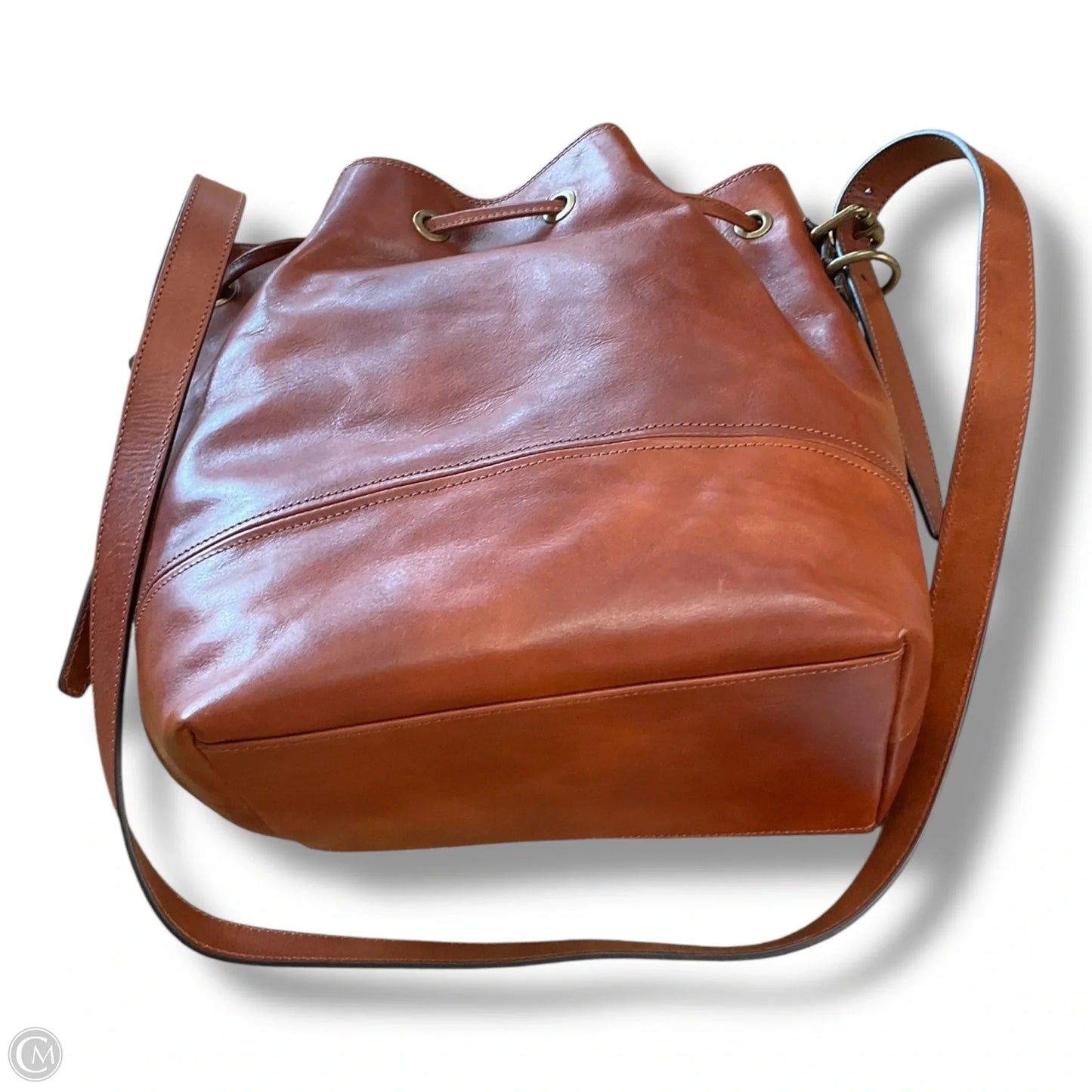 Crossbody Leather By Clothes Mentor, Size: Medium