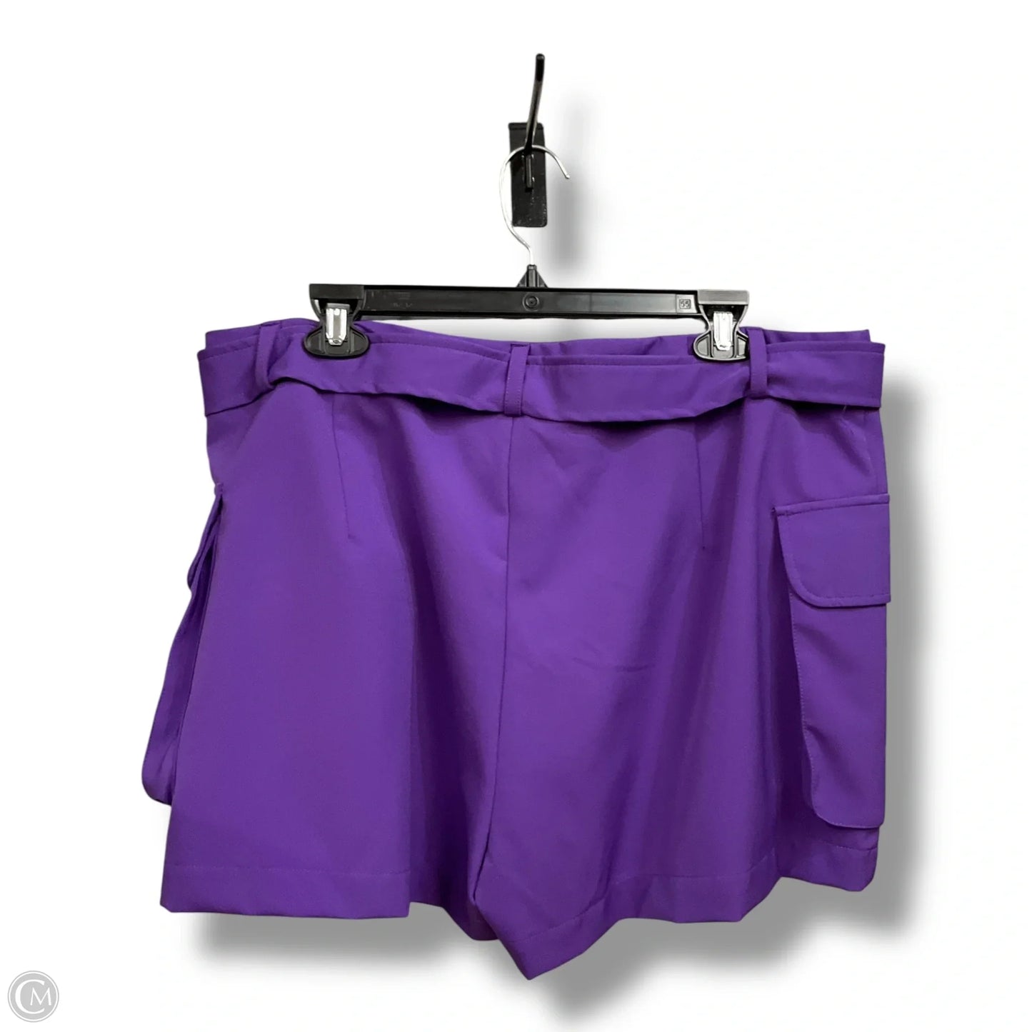 Shorts By Akira In Purple, Size: 1x