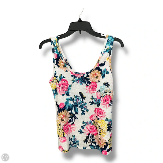 Top Sleeveless By Torrid In Floral Print, Size: M