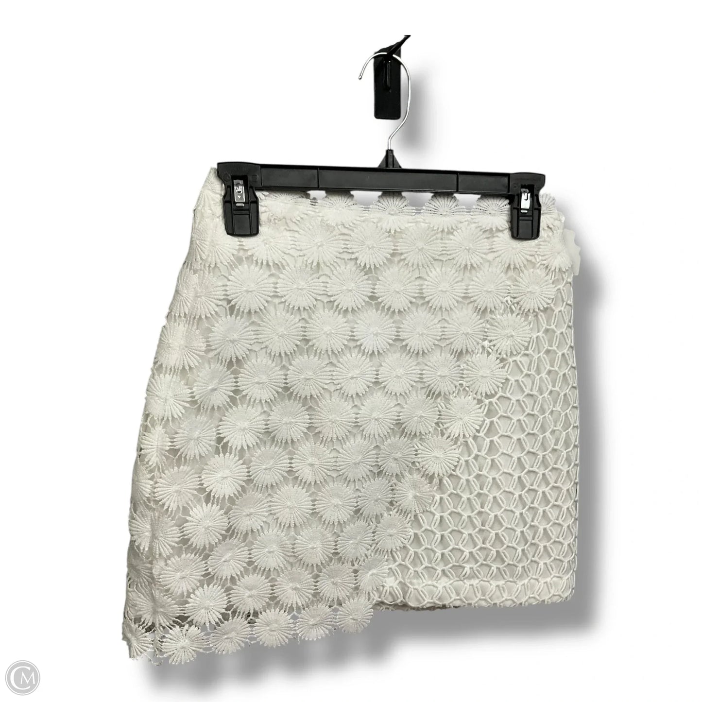 Skirt Mini & Short By Topshop In White, Size: S