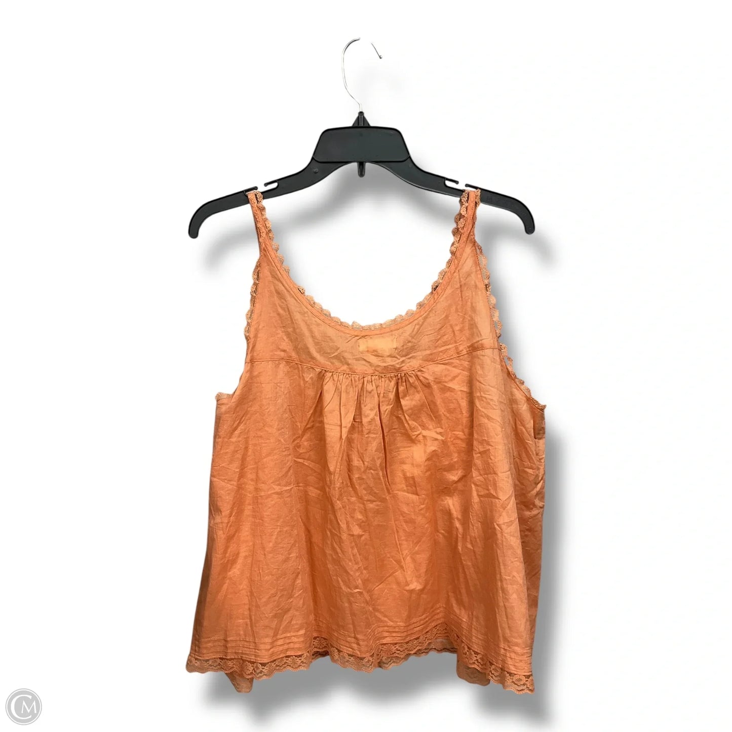 Top Sleeveless By Torrid In Peach, Size: 2x