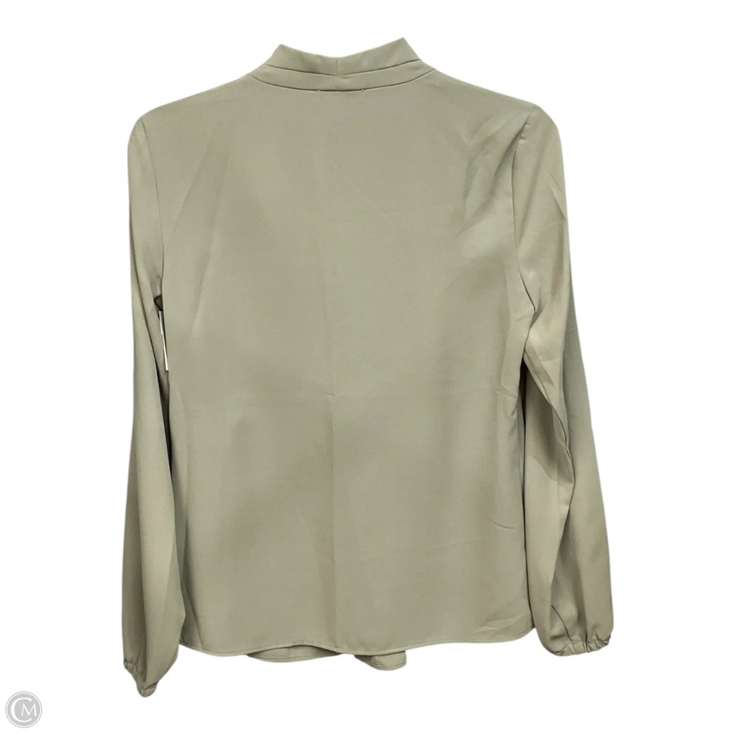 Blouse Long Sleeve By Bar Iii In Green, Size: Xxs