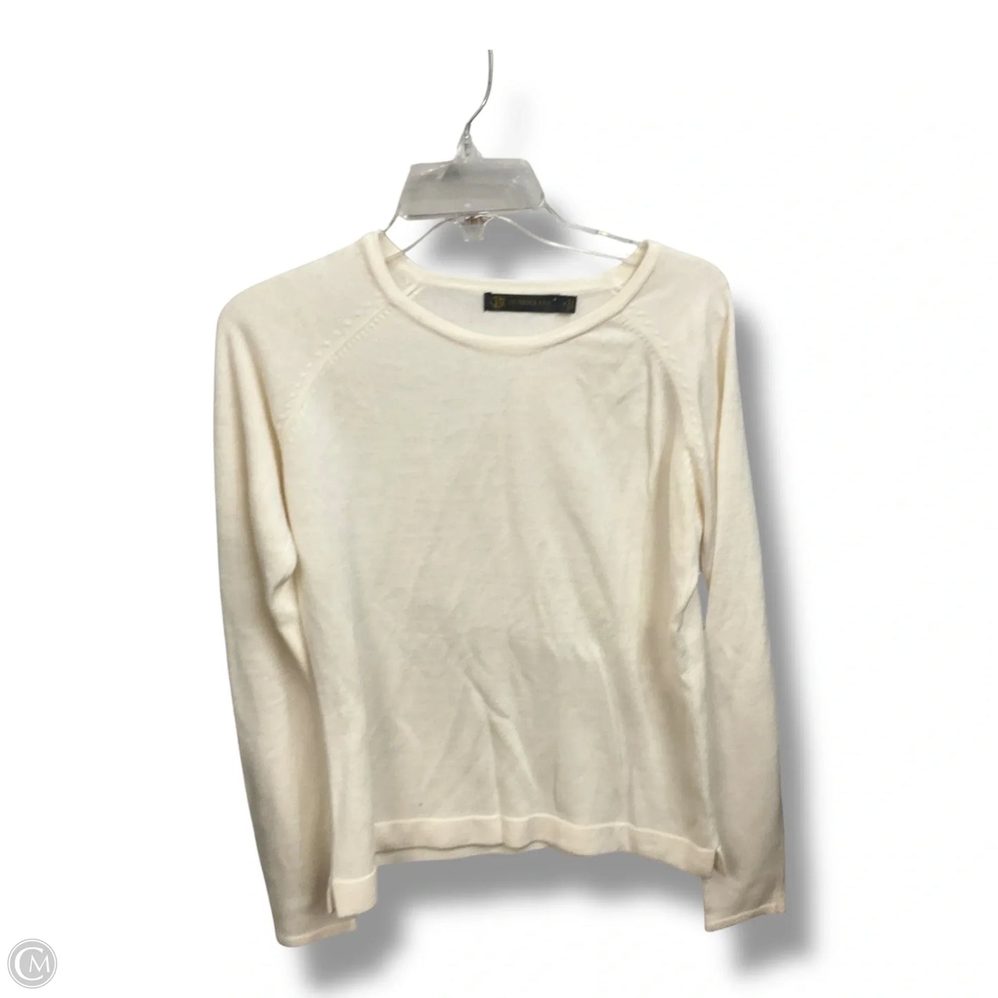 Top Long Sleeve By Outback Red In Cream, Size: M