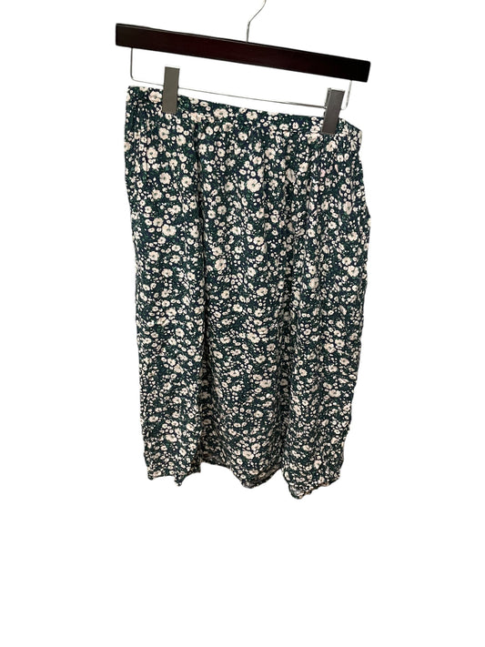 Skirt Midi By Old Navy In Floral Print, Size: L