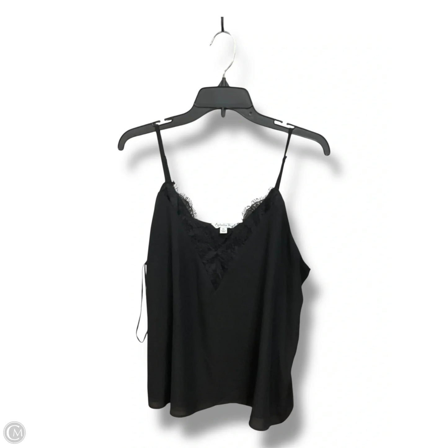 Top Sleeveless By Ophelia Roe In Black, Size: Xl