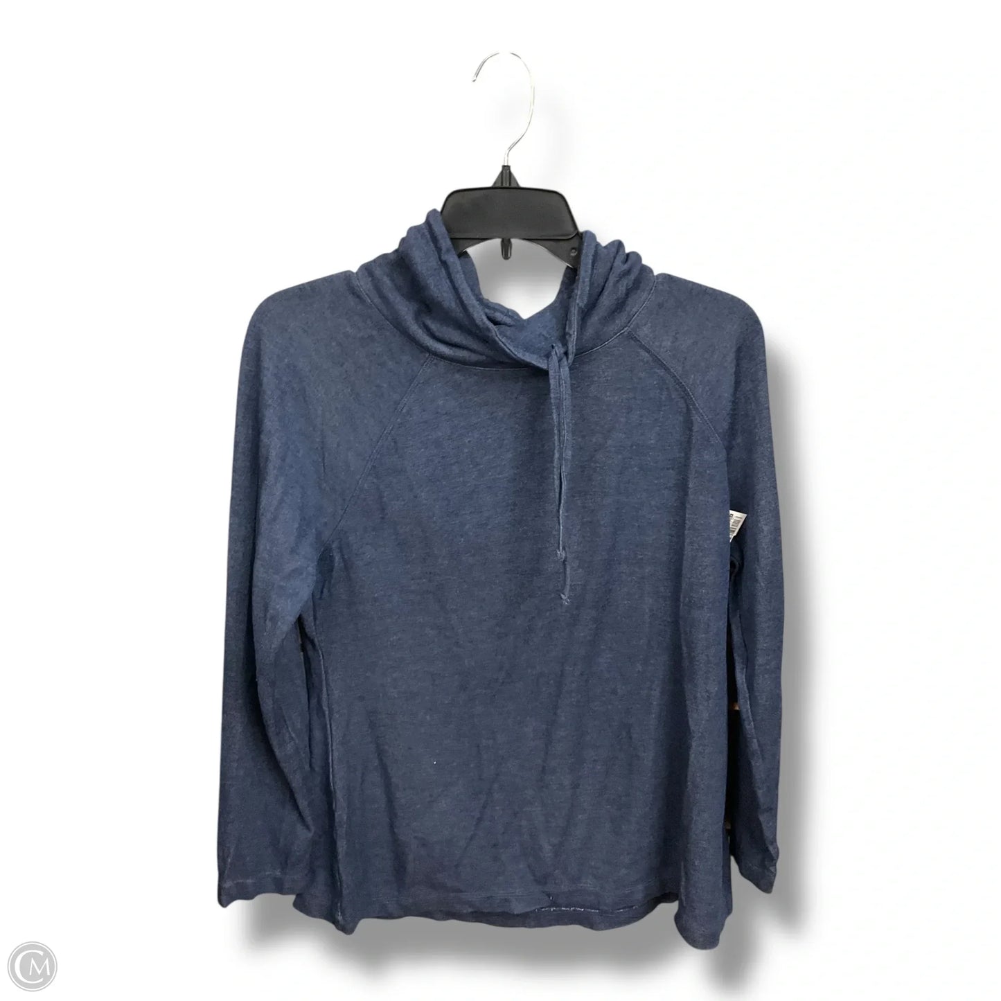 Athletic Sweatshirt Collar By Talbots In Blue, Size: Lp