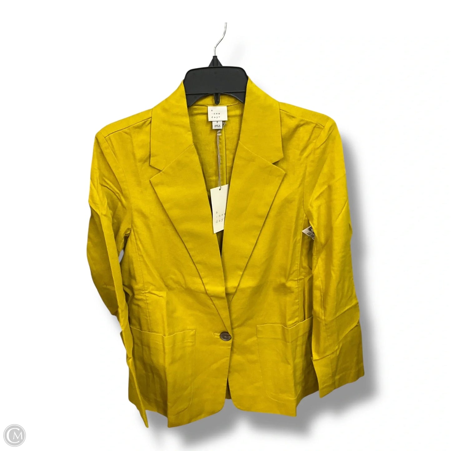 Blazer By A New Day In Yellow, Size: S