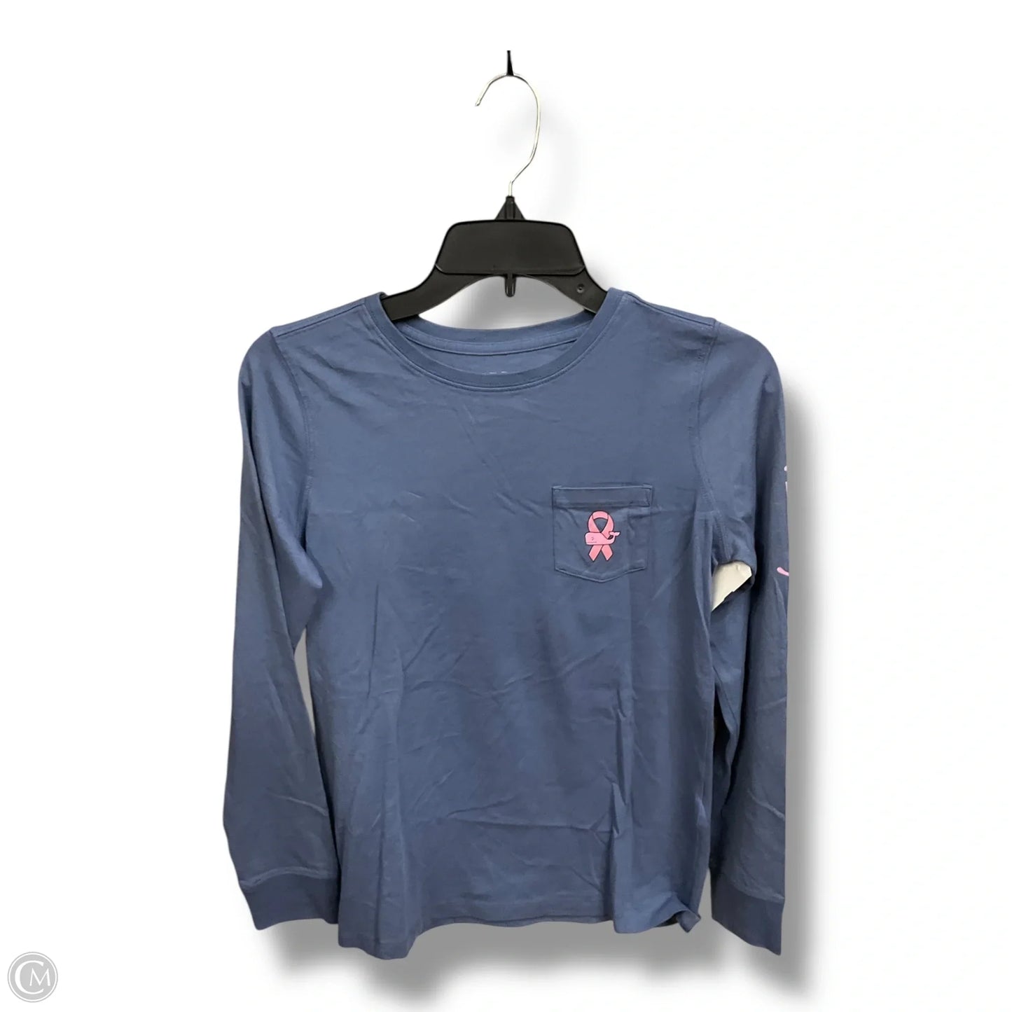 Top Long Sleeve By Vineyard Vines In Blue, Size: Xs