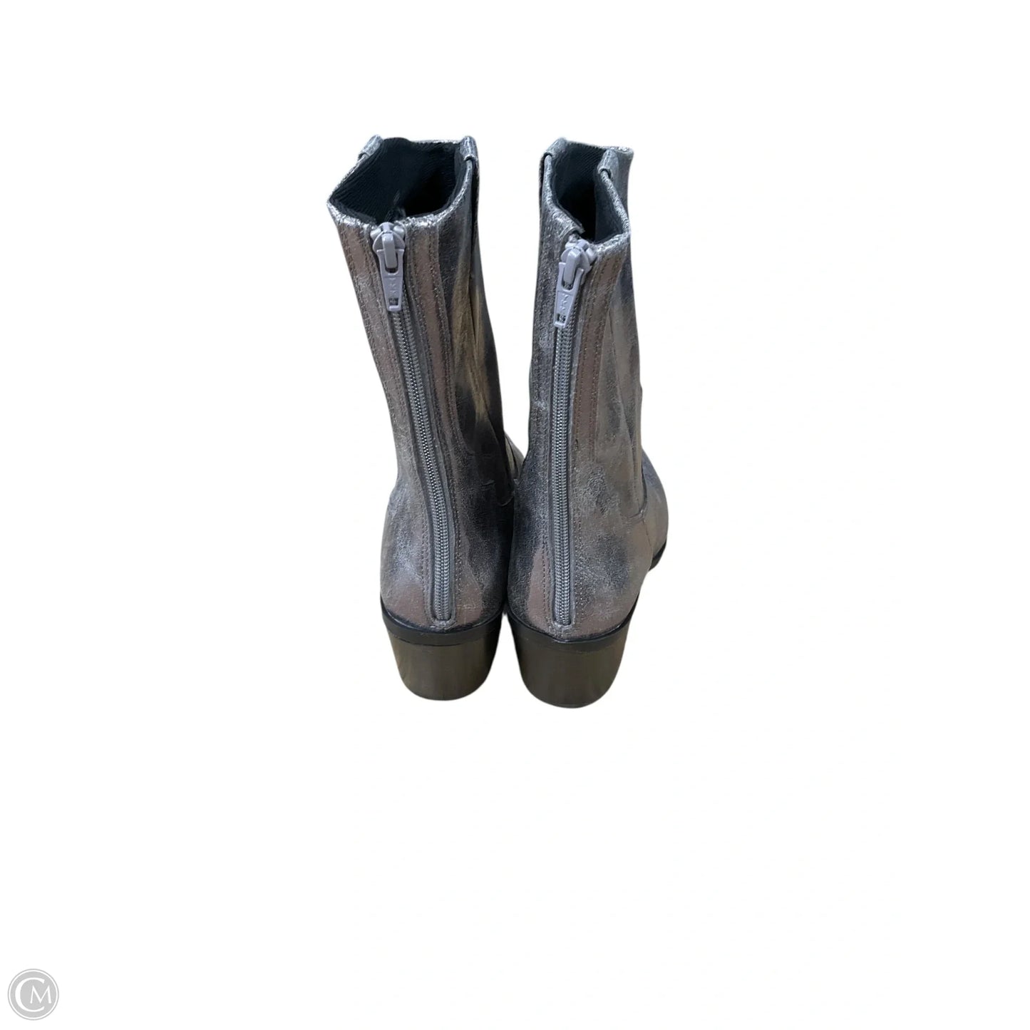 Boots Western By Dolce Vita In Silver, Size: 8.5