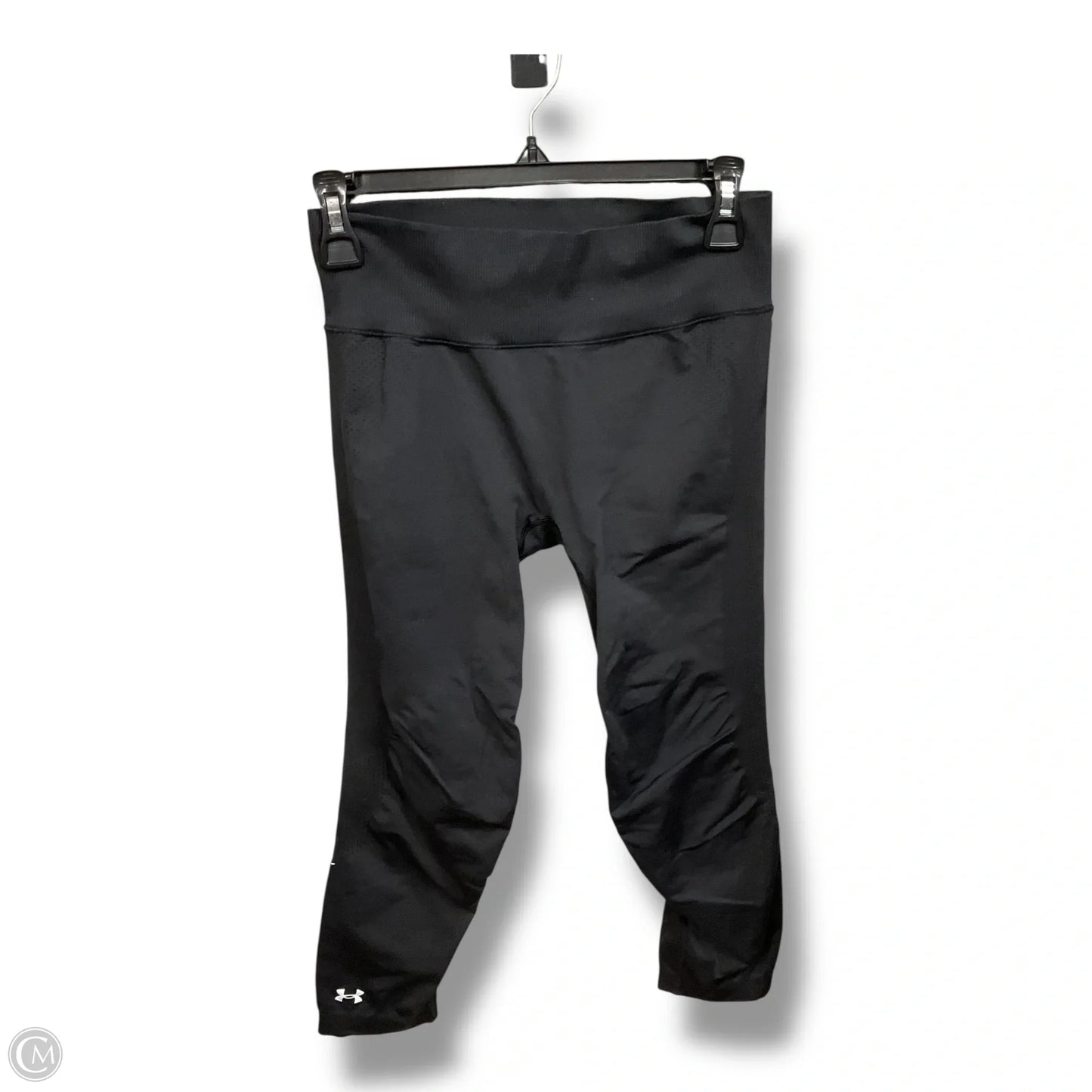 Athletic Capris By Under Armour In Black, Size: M