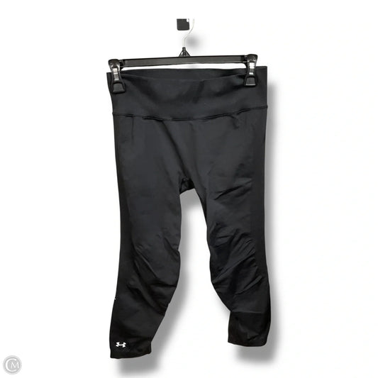 Athletic Capris By Under Armour In Black, Size: M