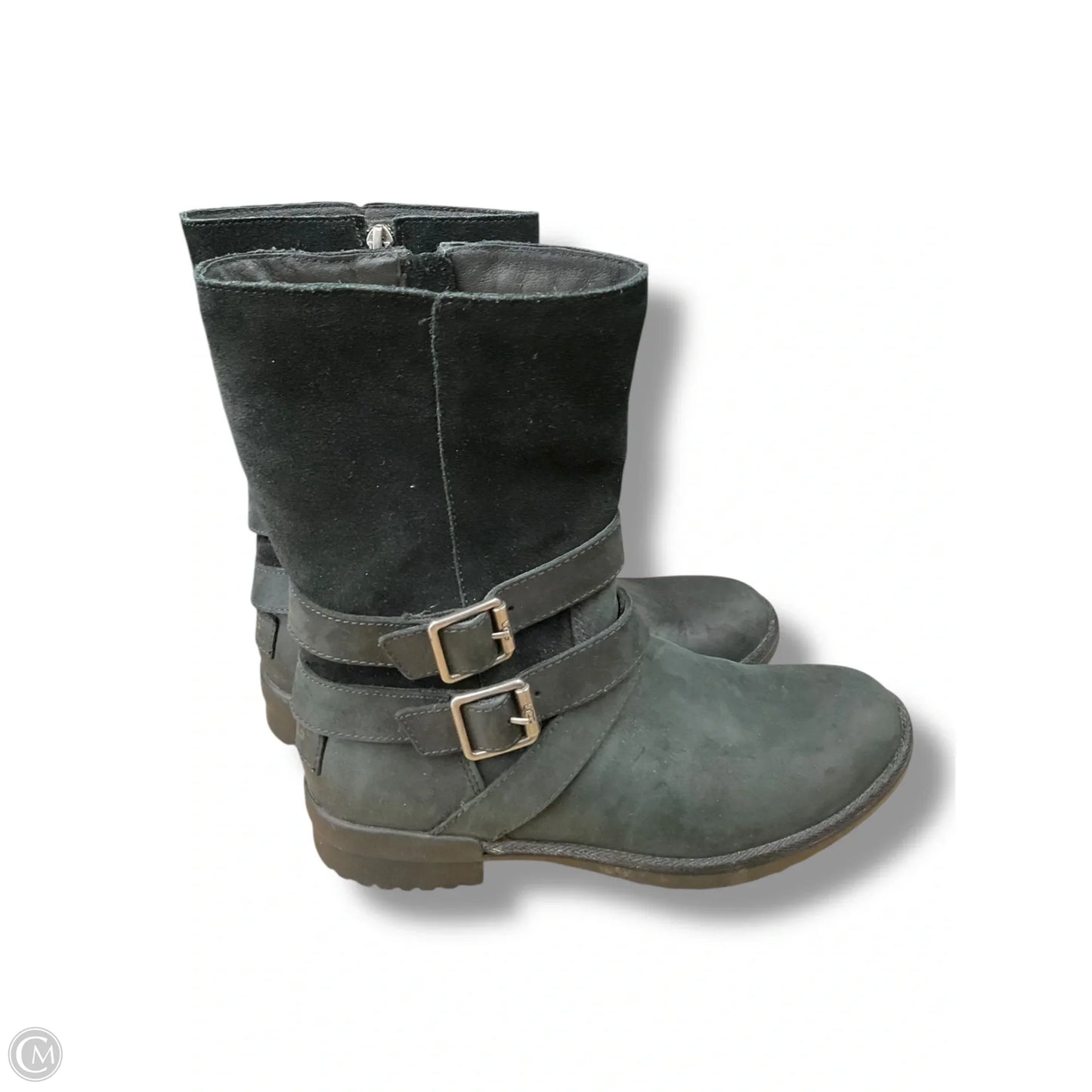 Boots Designer By Ugg In Black, Size: 7