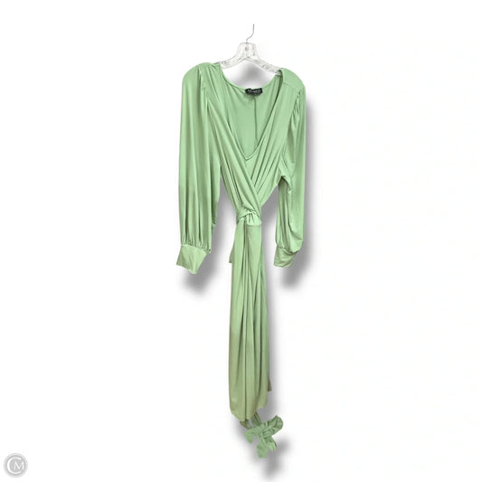 Dress Casual Midi By Eloquii In Green, Size: 3x
