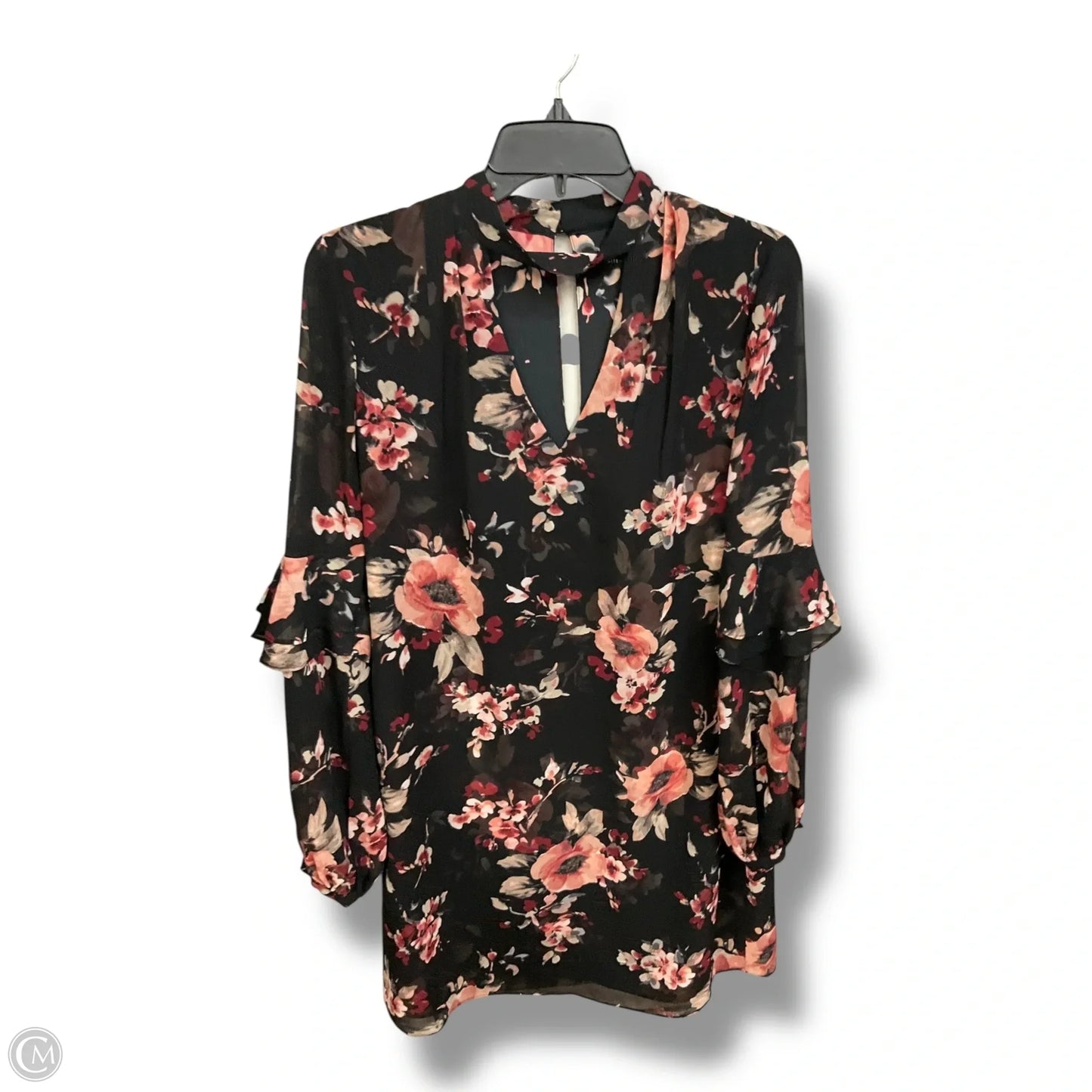 Dress Casual Short By White House Black Market In Floral Print, Size: S