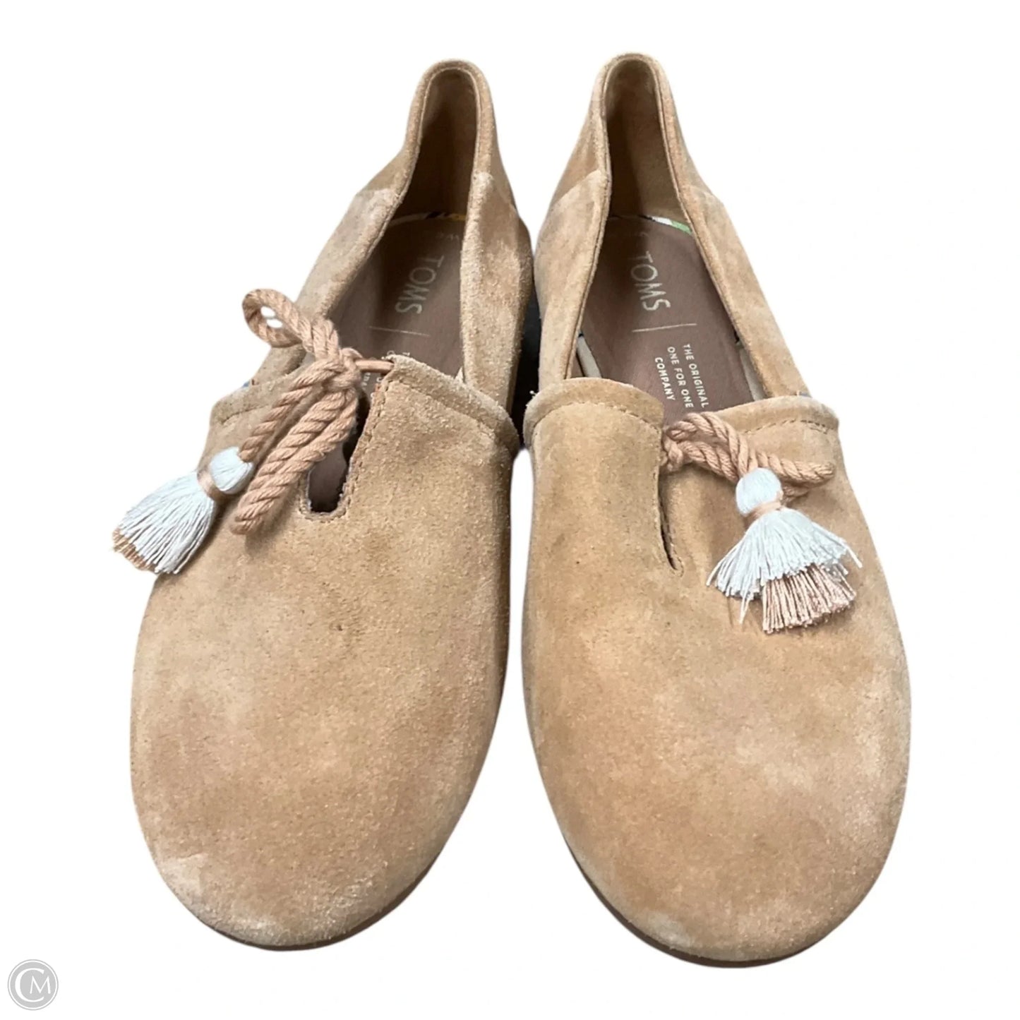 Shoes Flats By Toms In Tan, Size: 6.5