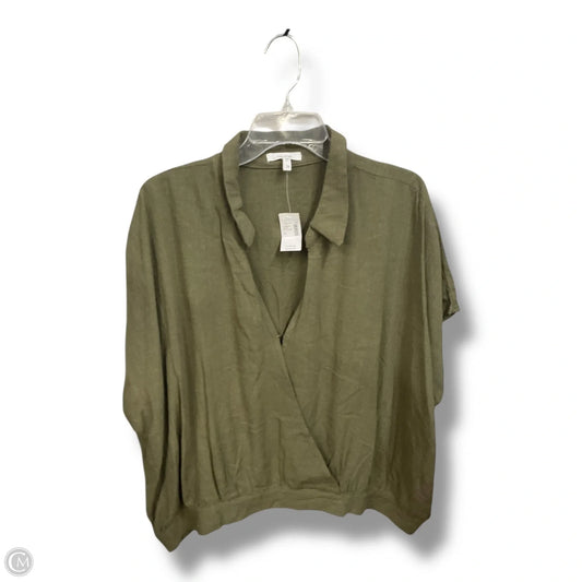 Top Sleeveless By Maurices In Green, Size: 3x
