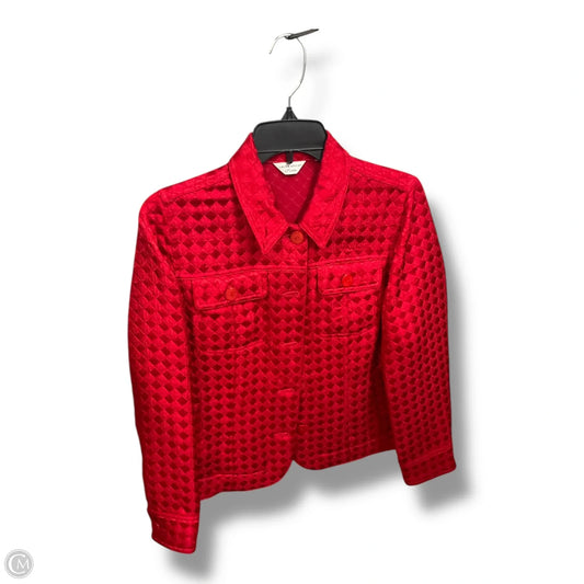 Jacket Other By Laura Ashley In Red, Size: Mp