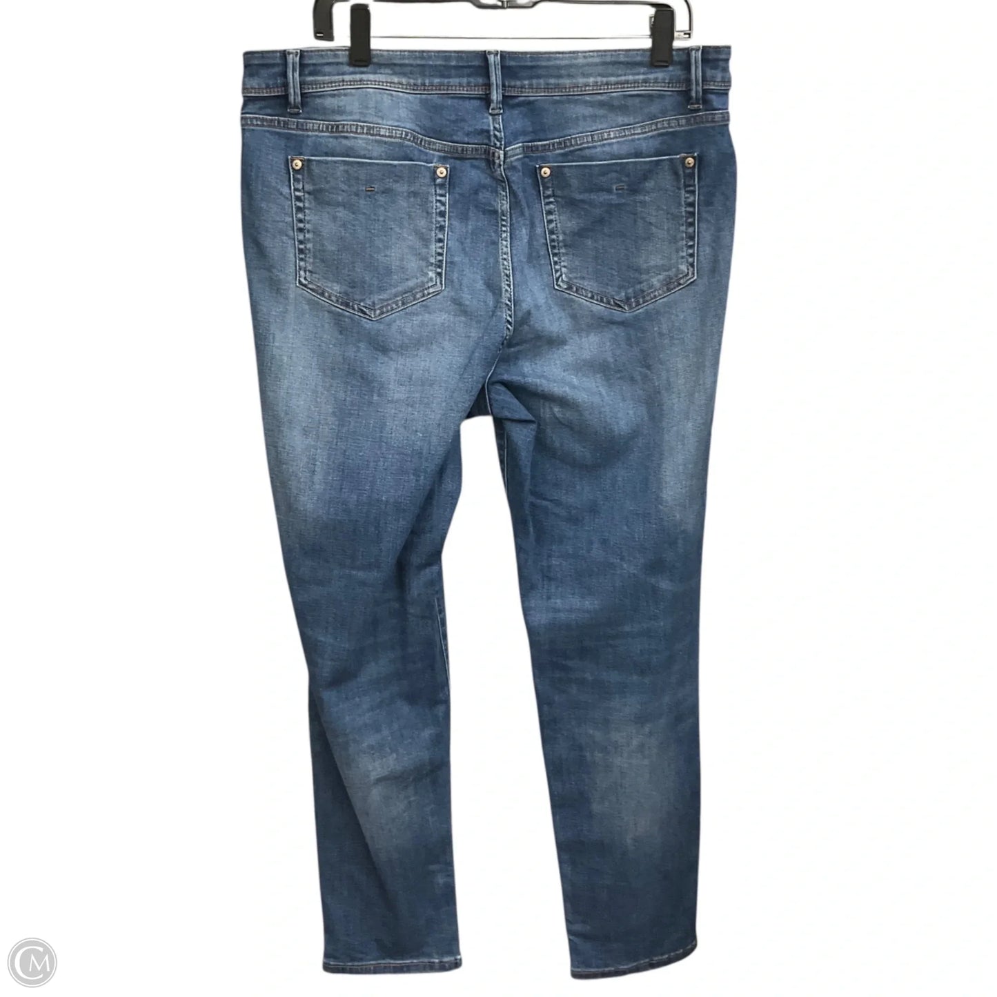 Jeans Skinny By J. Jill In Blue Denim, Size: 14