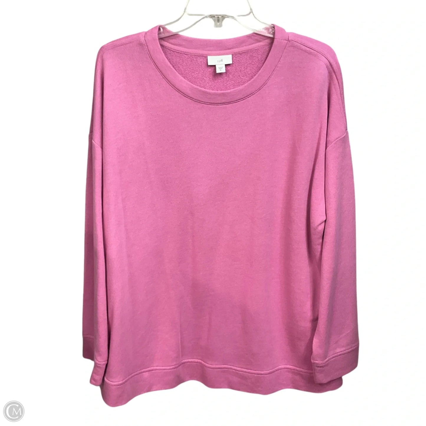 Sweatshirt Crewneck By J. Jill In Pink, Size: Xl