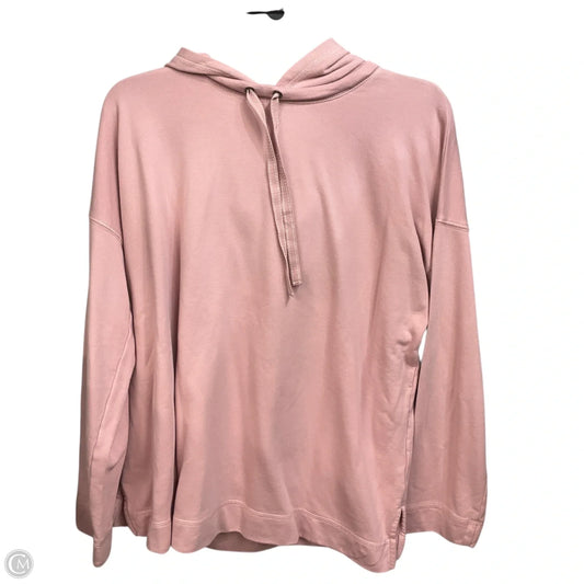 Sweatshirt Hoodie By J. Jill In Pink, Size: Xl