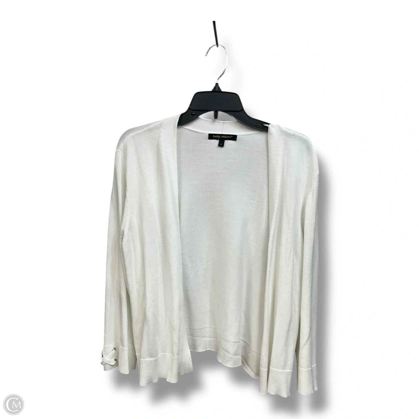 Cardigan By Kathy Ireland In White, Size: L