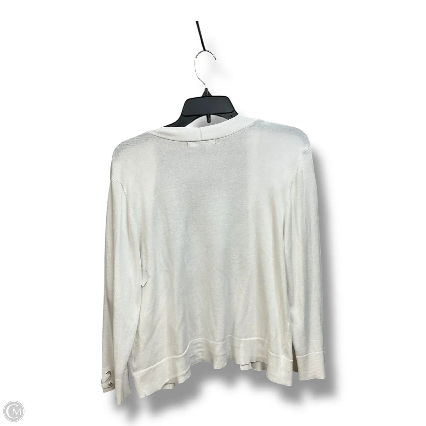 Cardigan By Kathy Ireland In White, Size: L