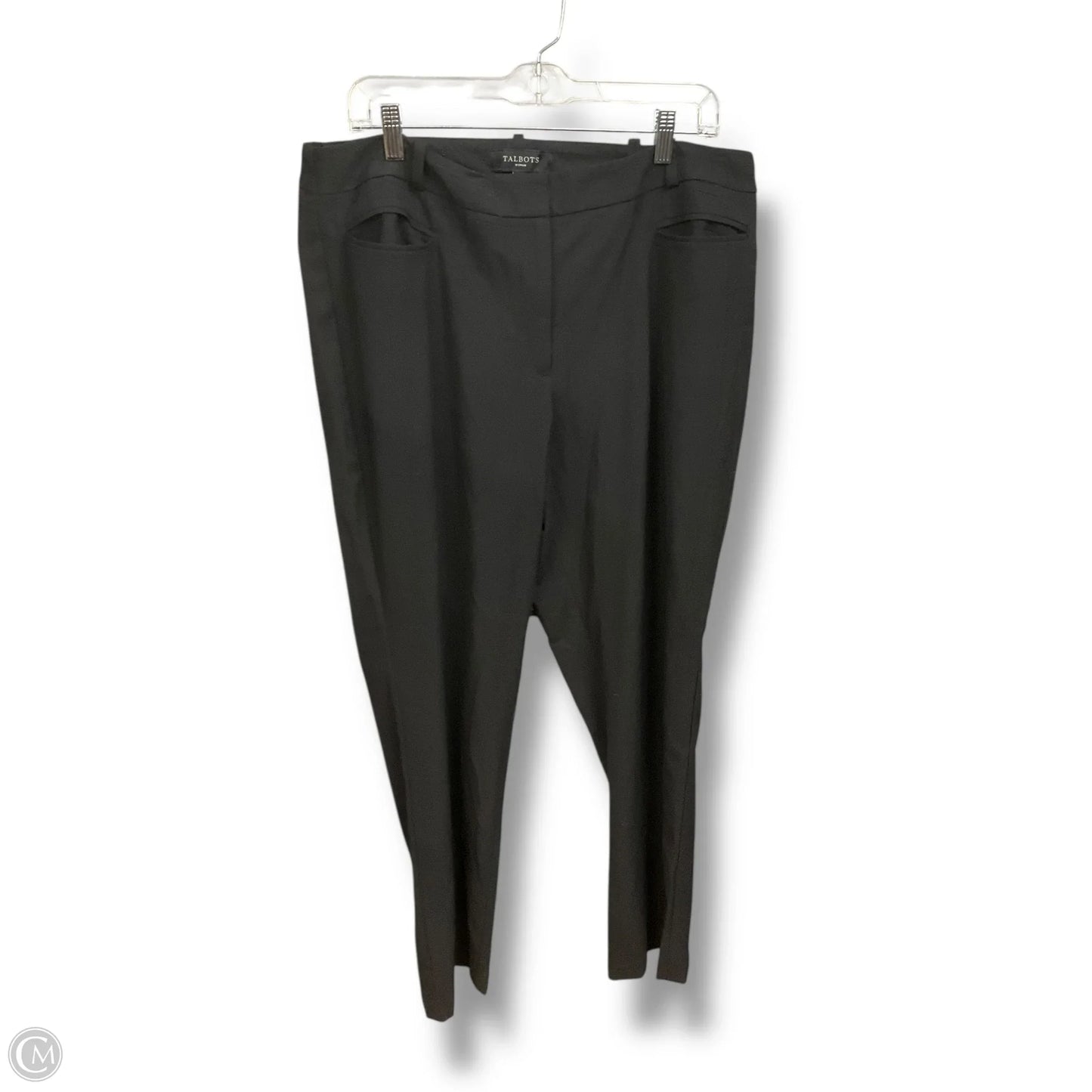 Pants Dress By Talbots In Black, Size: 16