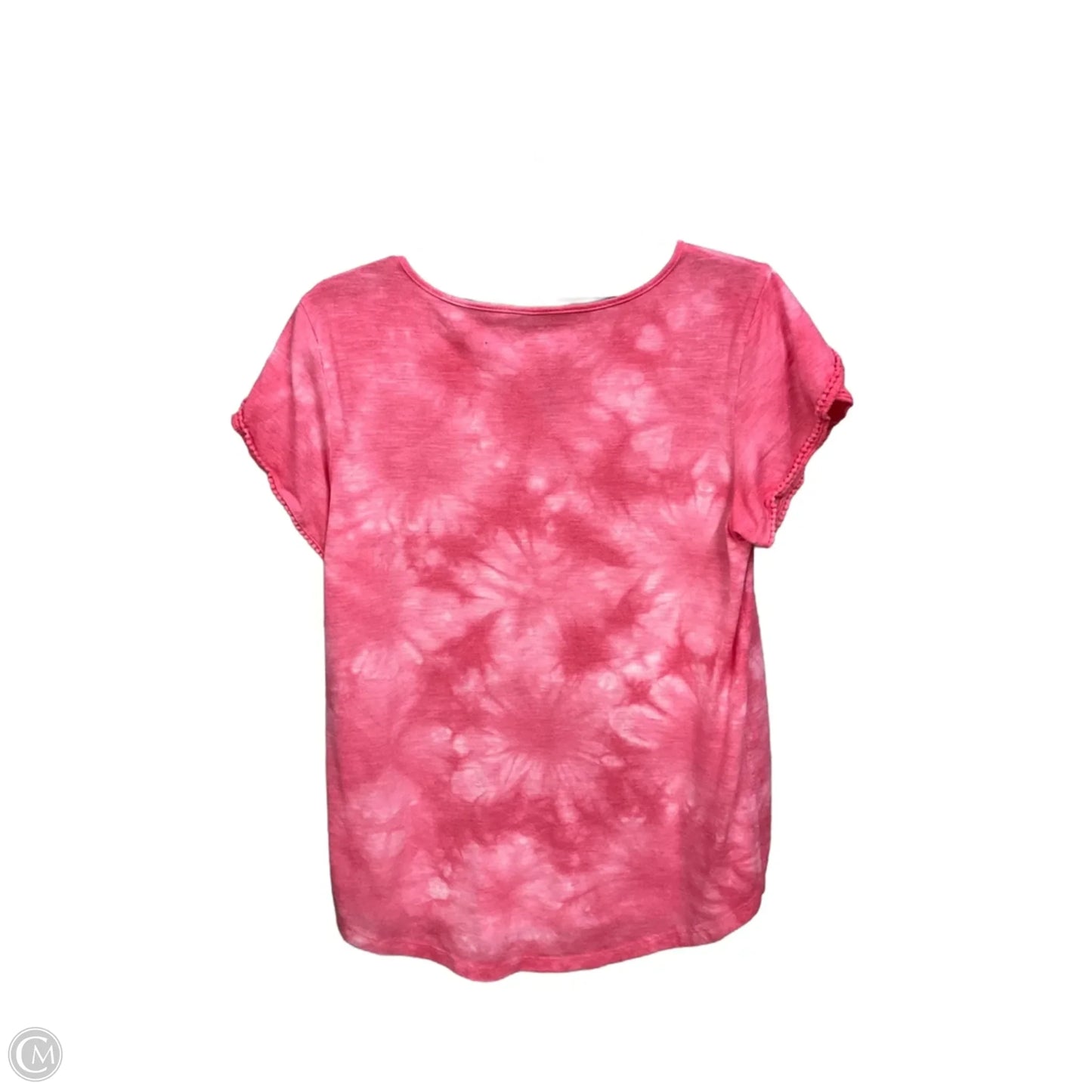 Top Short Sleeve By Sonoma In Tie Dye Print, Size: L