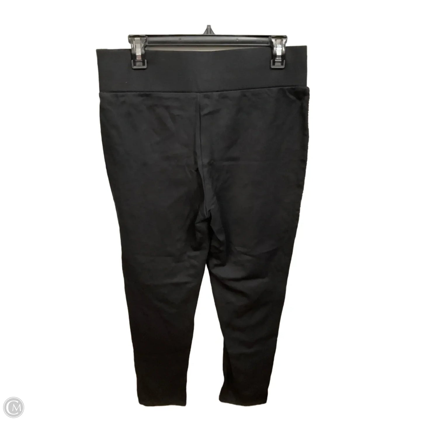 Pants Leggings By Alice Blue In Black & Silver, Size: 16