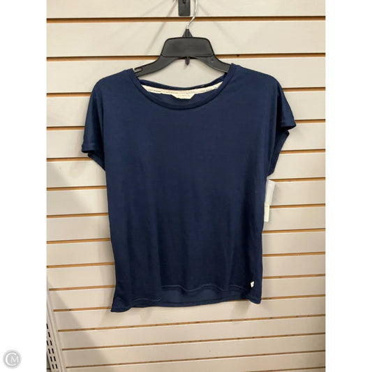 Top Sleeveless Basic By Lucky Brand In Navy, Size: M