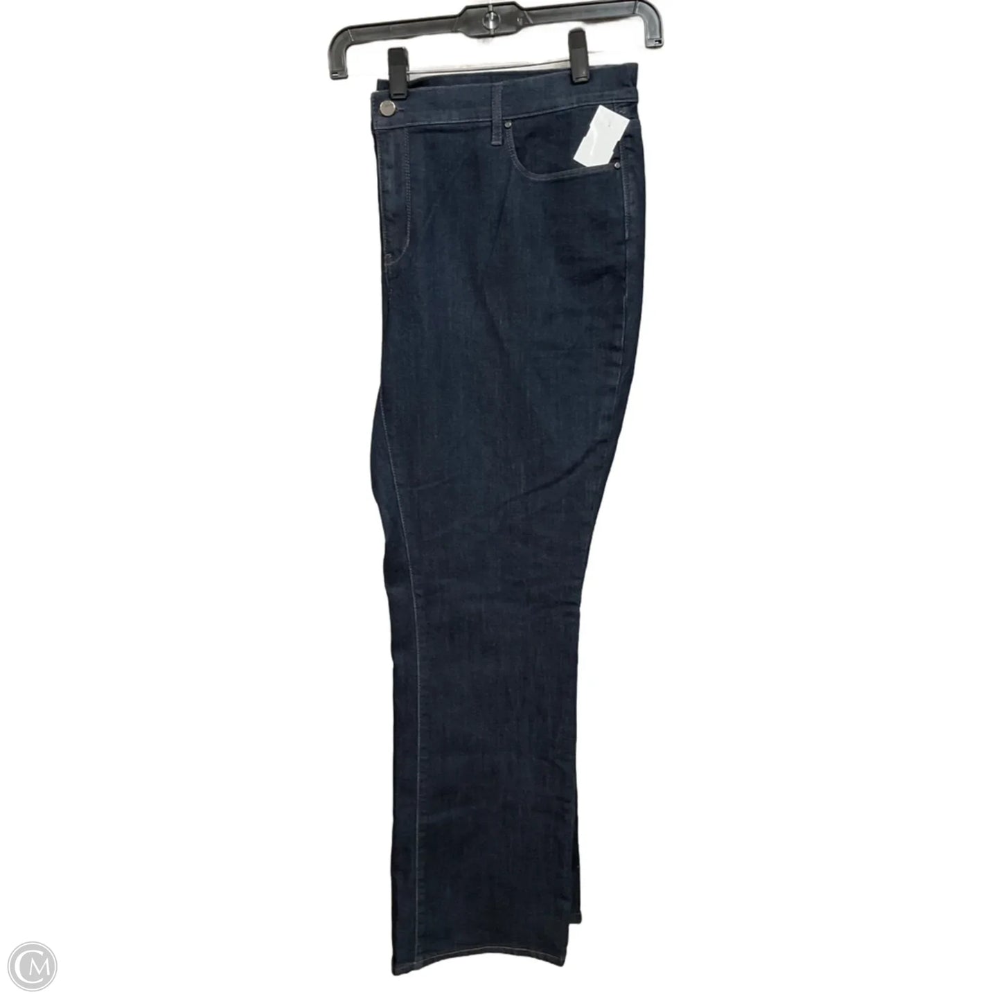 Jeans Boot Cut By Dkny In Blue Denim, Size: 20