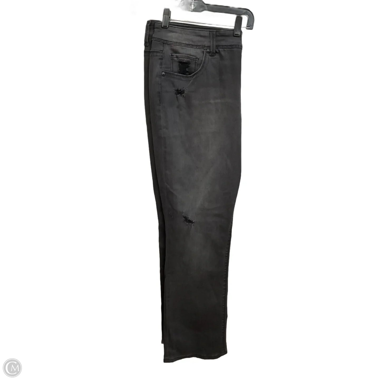 Jeans Boot Cut By Melissa Mccarthy In Black Denim, Size: 20