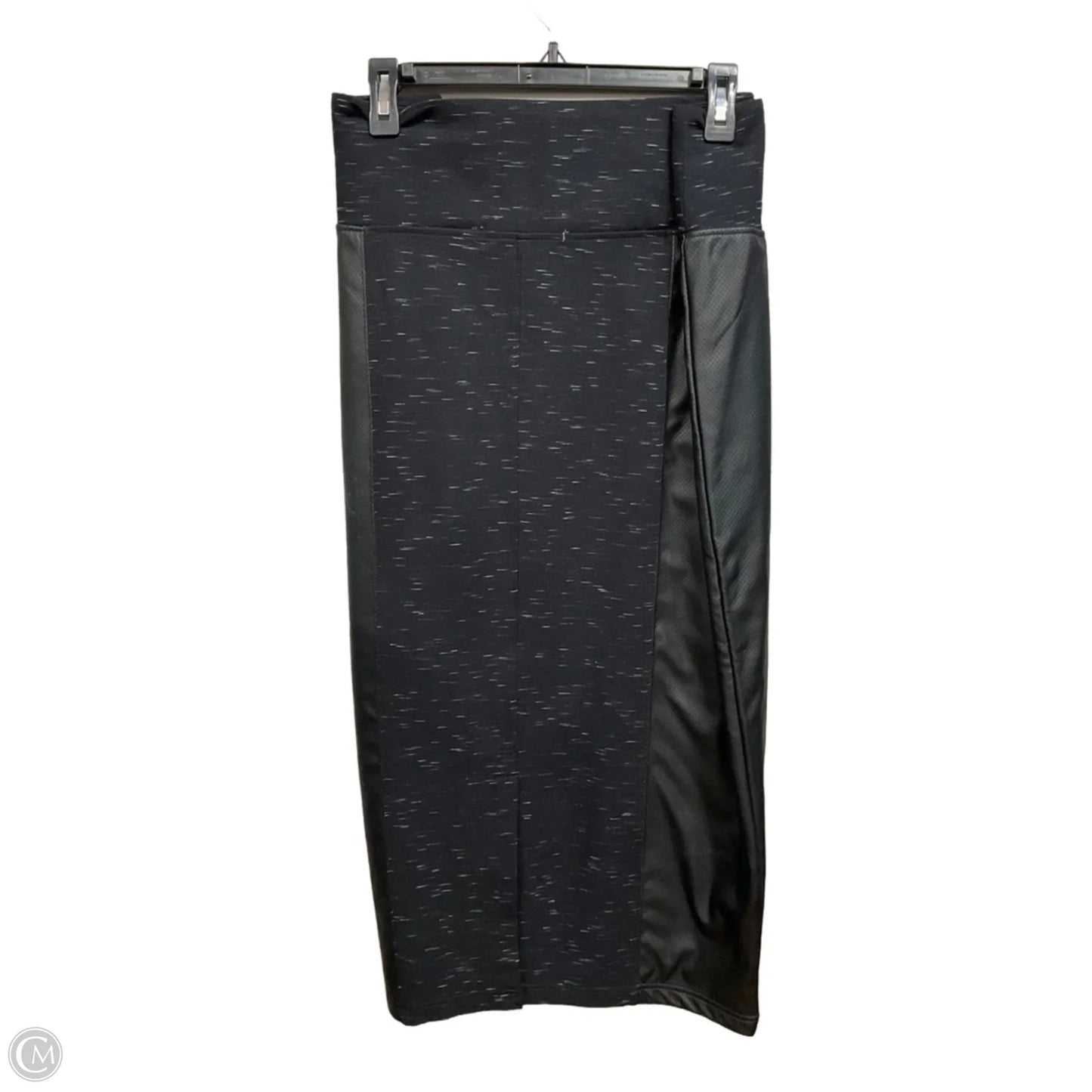 Skirt Midi By Melissa Mccarthy In Black, Size: 20