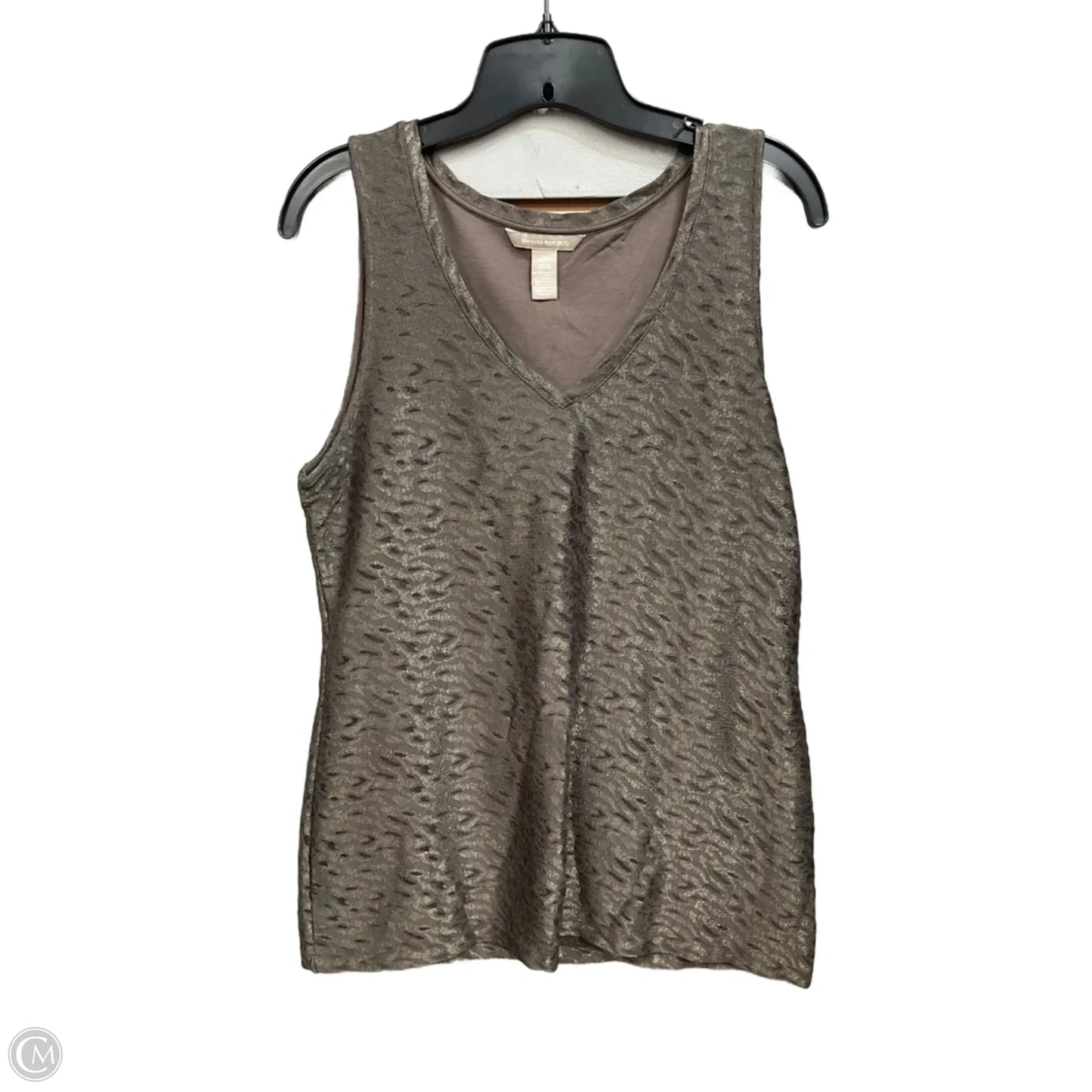 Top Sleeveless By Banana Republic In Green, Size: M