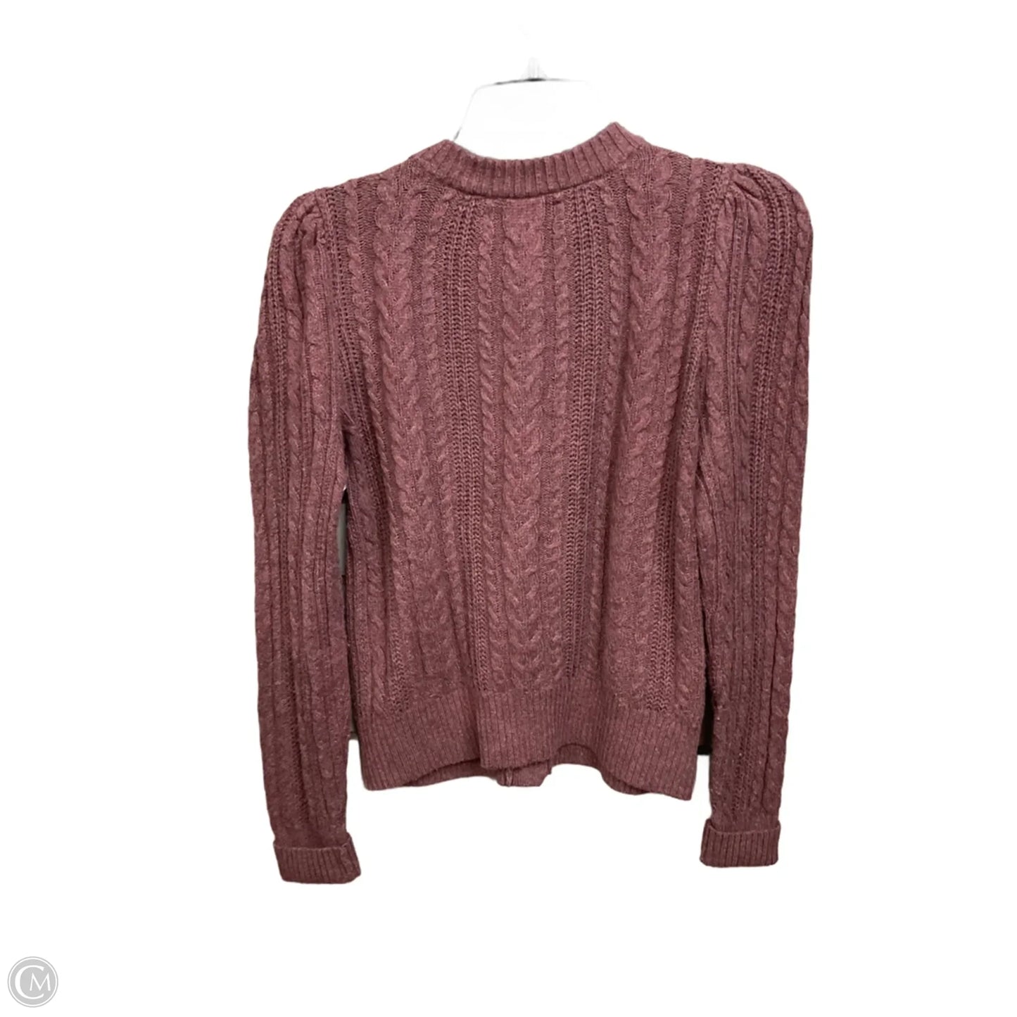 Cardigan By Loft In Purple, Size: Xs