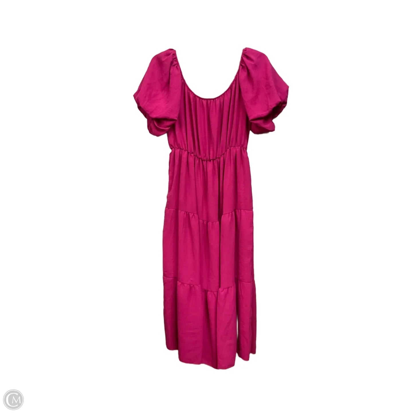 Dress Casual Midi By See You Monday In Pink, Size: L