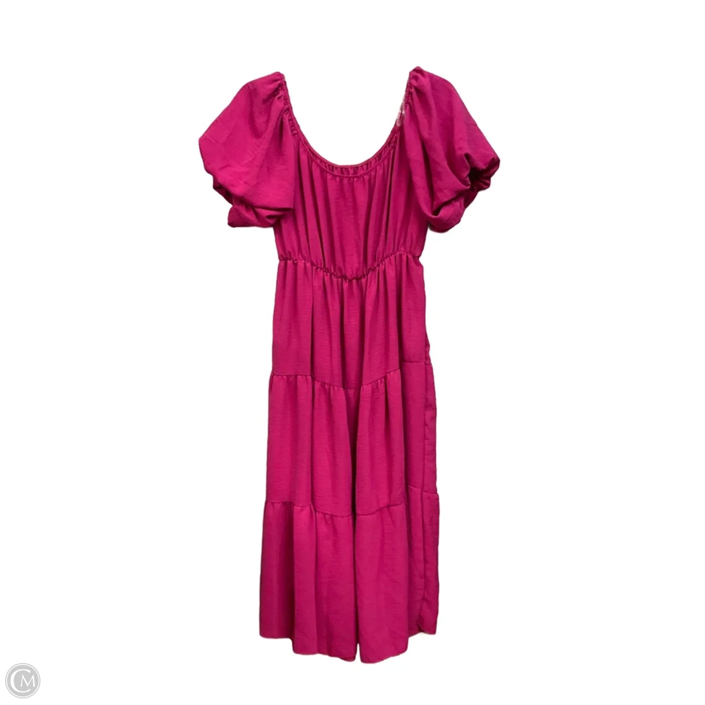 Dress Casual Midi By See You Monday In Pink, Size: L