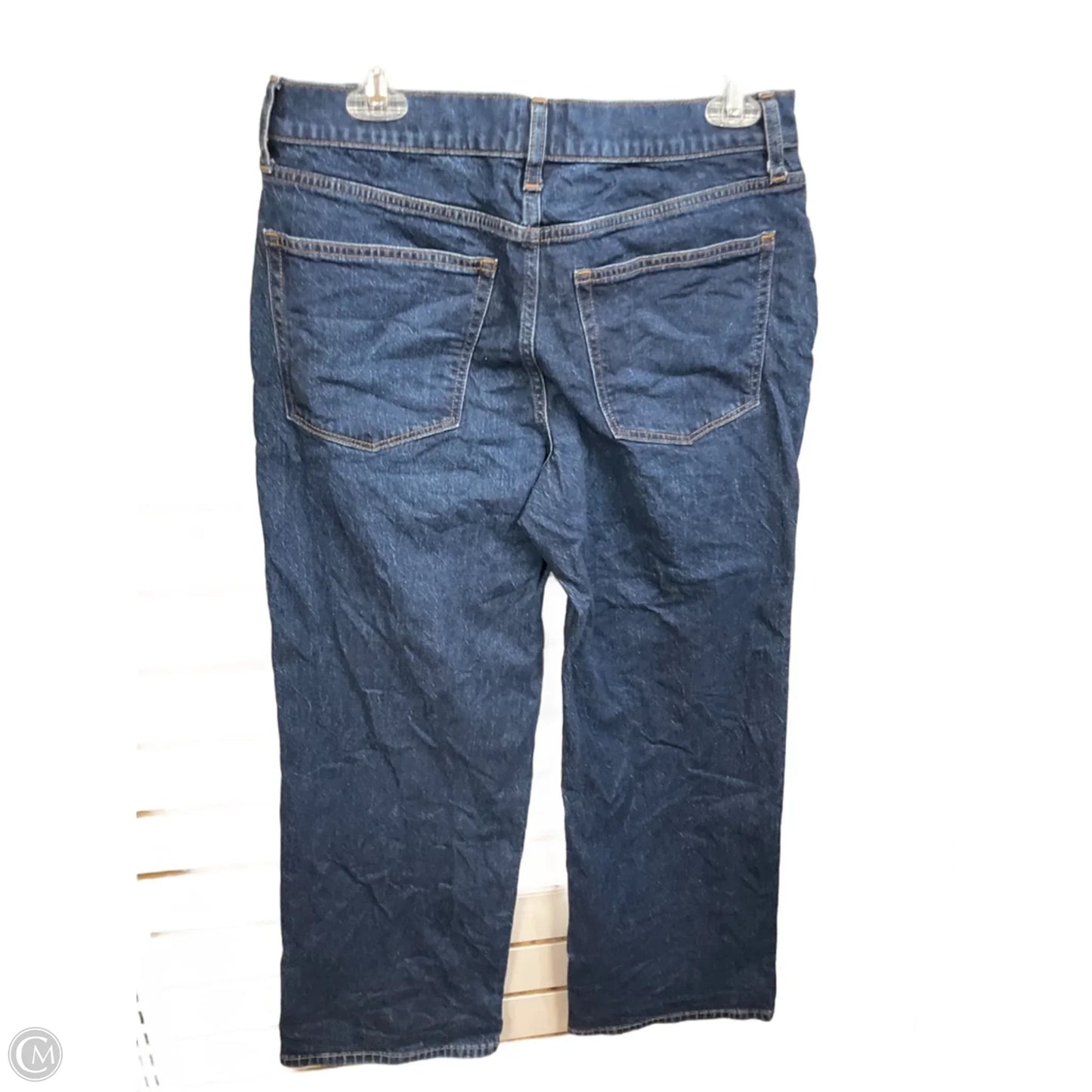 Jeans Wide Leg By J. Crew In Blue Denim, Size: 6